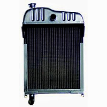 Aftermarket Radiator Fits John Deere 420 430 Short Neck Style AT10299